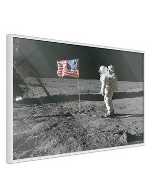 Poster  Flag on the Moon